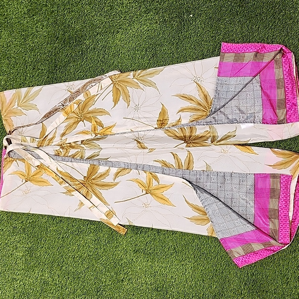 Reversible wrap pants